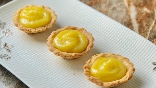 Lemon curd tart recipe  lemon tart recipe [upl. by Kelson]