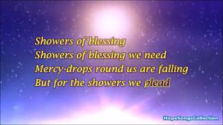 Showers Of Blessing We Need with lyrics FAITH IN GOD [upl. by Atel427]