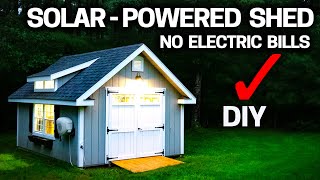 How I built my SOLAR Powered Workshop  Power Anywhere [upl. by Aineg]