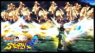 Multi Shadow Clone Sage of Six Paths Naruto Mod  Naruto Ultimate Ninja Storm 4 [upl. by Aicitel]