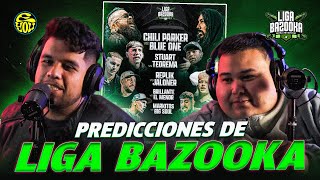 PREDICCIONES DE LIGA BAZOOKA  ¿Chili Parker o Blue One  EYOU TV [upl. by Purpura368]