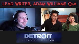 Announcement QampA Detroit Lead Writer Adam Williams launches Republic Games collab w Dechart Games [upl. by Nytsua]