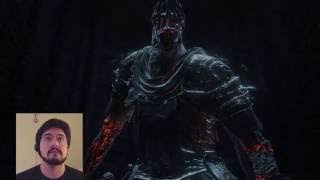 Siegwards Ending Yhorm the Giant Boss Battle Dark Souls 3 [upl. by Alur632]