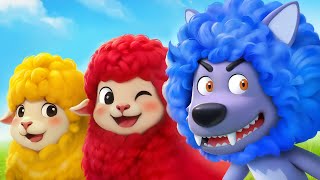 Baa Baa Colorful Sheep  Learn Colors Song  Farm Animals  Kids Songs amp Nursery Rhymes  BabyBus [upl. by Alis]