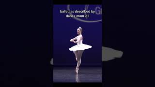 Jill from DANCE MOMS “ballet is difficult”🩰 dancemoms ballet pointe [upl. by Assilla]