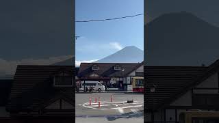 Kawaguchiko Station with backdrop of Mt Fuji [upl. by Bevash]