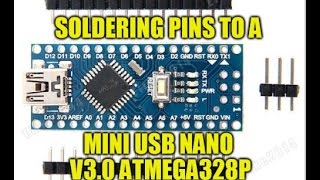 Mini USB Nano V30 ATmega328P CH340G 5V 16M Microcontroller board For Arduino [upl. by Vivle]