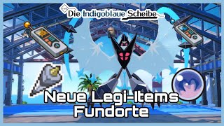 Fundorte der neuen LegiItems Pokemon Karmesin Purpur DLC die Indigoblaue Scheibe [upl. by Camilla]