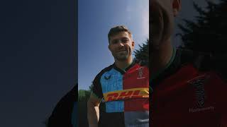 Leigh Halfpenny signs for Harlequins 🤩 [upl. by Ardiedal]