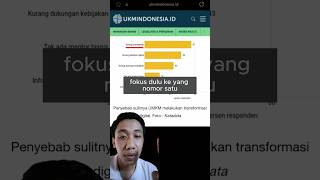 Lingkaran Setan Digitalisasi umkm [upl. by Cord]