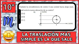 599 PNE Traslaciones de Circunferencia lo que necesita saber para responder el item décimo [upl. by Masera]