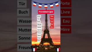 Französisch Quiz quiz französischlernen französisch [upl. by Zeculon]