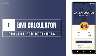 BMI Calculator in Android Studio using Kotlin  Beginners Project [upl. by Enilreug321]