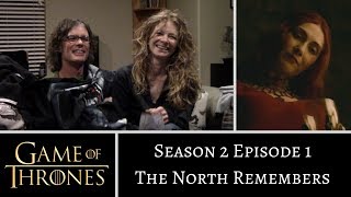 Game of Thrones S2E1 The North Remembers REACTION [upl. by Anivram826]