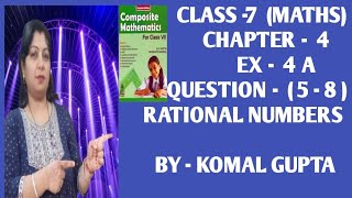 Ex 4A Q58 class7th SChand new learning composite mathematics self practice [upl. by Giliana]