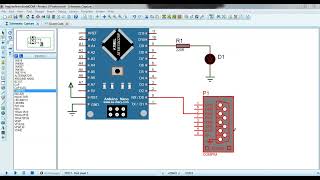 Arduino simulation in Proteus with Virtual COM port [upl. by Mikahs]