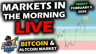 MARKETS in the MORNING 292024 Bitcoin 47400 Everything GREEN Stocks Up at 4236 DXY 104 [upl. by Aniryt]