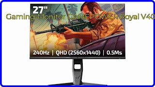 BEWERTUNG 2024 GamingMonitor GAMEPOWER Royal V40 WESENTLICHE Einzelheiten [upl. by Pearl832]