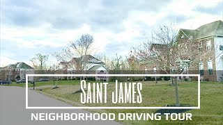 Accokeek MD Luxury Home Community  Saint James by Haverford Homes  Neighborhood Driving Tour [upl. by Ariayek]