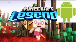 Minecraft legends para Android 🤓☝️ como jugar Minecraft legends en Android 2023 y iPhone [upl. by Sherie]