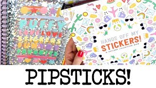 Pipsticks Sticker Collection Book  MyGreenCow [upl. by Brianna]