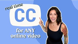 How to Turn on Closed Captions for Any Videos Online [upl. by Eyla]