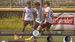 LOS METEGOMA VS AMARGO Y RETRUCO  AMISTOSO 2024  F7 SÁBADOS [upl. by Neall]