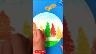 Paper Tree  Paper Tree Craft shortsyoutubeshorts [upl. by Wimsatt]