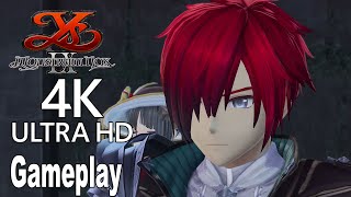 Ys IX Monstrum Nox  Gameplay Demo 4K [upl. by Aidaas]