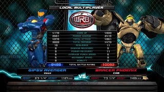 Gipsy Avenger VS Bracer Phoenix  Real Steel [upl. by Tonina]