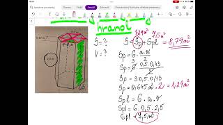 Ako vypočítať objem a povrch šesťbokého hranola [upl. by Codie413]