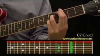 How To Play a C7 Chord On The Guitar [upl. by Luahs]