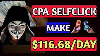 CPA SELF CLICKING 11668 GUARANTY IN A DAY MOBILE PHONE CPA SELF CLICKING [upl. by Enyak]