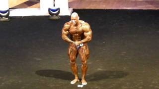 Martin Kjellstrom  Competitor No 2  Prejudging  Arnold Classic Europe 2011 [upl. by Ahsillek]