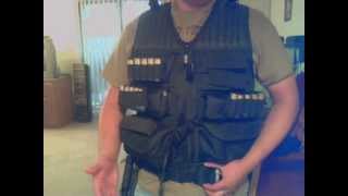 BEST CHEAP BUDGET TACTICAL 12 GAUGE SHOTGUN VEST CHEST RIG SWAT LAW ENFORCEMENT SHTF WROL JIC [upl. by Yetnom]