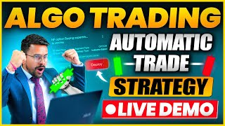 Algo Trading Live Demo  Algorooms software India  Trading For Beginners  Share Market Basics [upl. by Curry]