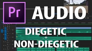 Premiere Pro How To Improve Your Videos Audio Diegetic  NonDiegetic [upl. by Etnuahc]