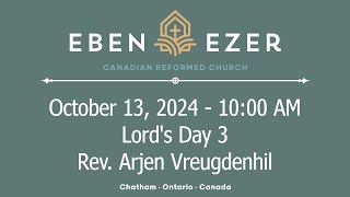 Ebenezer Canadian Reformed Church Stream [upl. by Tippets229]