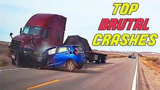 MOST BRUTAL CAR CRASHES OF THE YEAR [upl. by Delora]