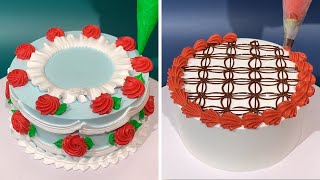 Best Satisfying Chocolate Cake Decorating Tutorials  Perfect Chocolate Cake Recipes Compilation [upl. by Ycinuq]