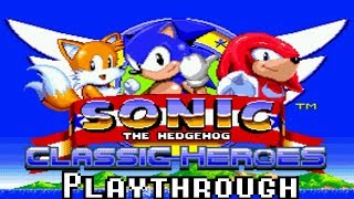 TAS Sonic Classic Heroes  Speedrun as Team Sonic [upl. by Akiehsal]