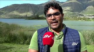 Alerta en laguna de Yahuarcocha por grave contaminación  Televistazo  Ecuavisa [upl. by Cam38]