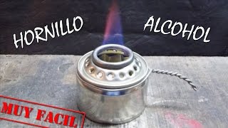 HORNILLO DE ALCOHOL y ALGODÓN CASERO quotmuy Facilquot [upl. by Ahsital]