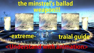 【FFXIV】Endwalker The Minstrels Ballad Hydaelyns call  EXTREME  traial guide [upl. by Nolrah]