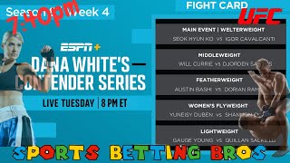 Dana White Contender Series Live Stream with Instant Reaction and Play by Play Analysis [upl. by Summer492]