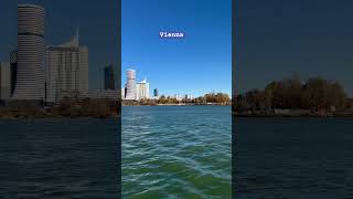 Der Blick auf die Donau The View of the Danube donau danube tuna wien vienna [upl. by Blatman]