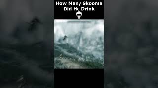 How Many Skooma Did He Drink 💀 skyrim skyrimanniversary elderscrolls shorts [upl. by Azyl659]