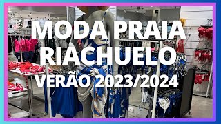 TENDÊNCIAS MODA PRAIA RIACHUELO  VERAO 20232024 [upl. by Adigirb]