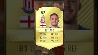 el caso de butland en fifa 17 [upl. by Akcira]