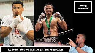 Rolando Romero Vs Manuel Jaimes Prediction Who Wins [upl. by Carney]